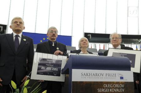 Remise du prix Sakharov